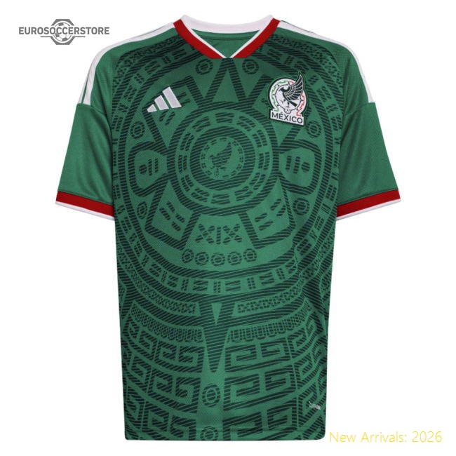 Outstanding 2026-2027 Mexico National Team First Jersey (kids)
