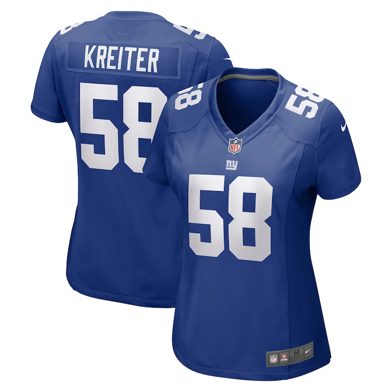 None Casey Kreiter NY Giants Iconic Genuine Jersey for NFL Fans