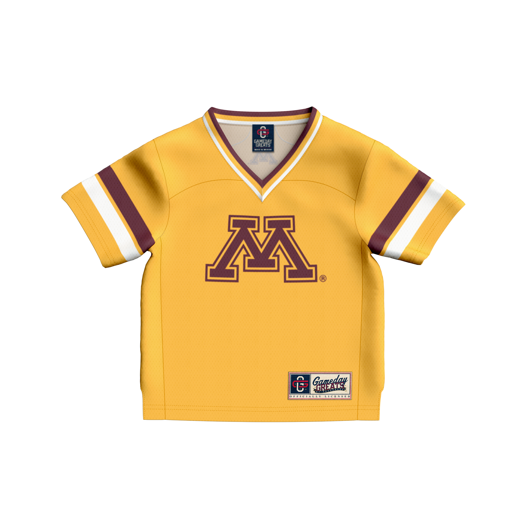 #1 Minnesota Golden Gophers GameDay Greats Toddler Collegiate Football Fashion Jersey - Gold