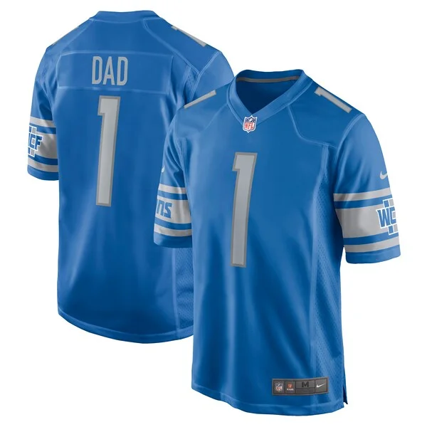 None Game NFL Jersey - Blue | Performance Football Apparel | NFL Footb
