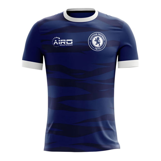 World 2025-2026 Scotland Home Concept Football Shirt - Baby