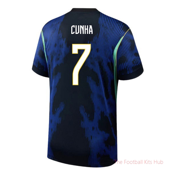[EFS] 2026/27 Brazil Away Shirt (Cunha 7)