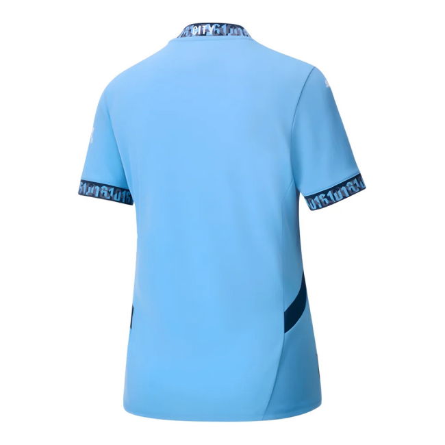 Womens Man City Soccer Jerseys Home Jersey 2024-2025