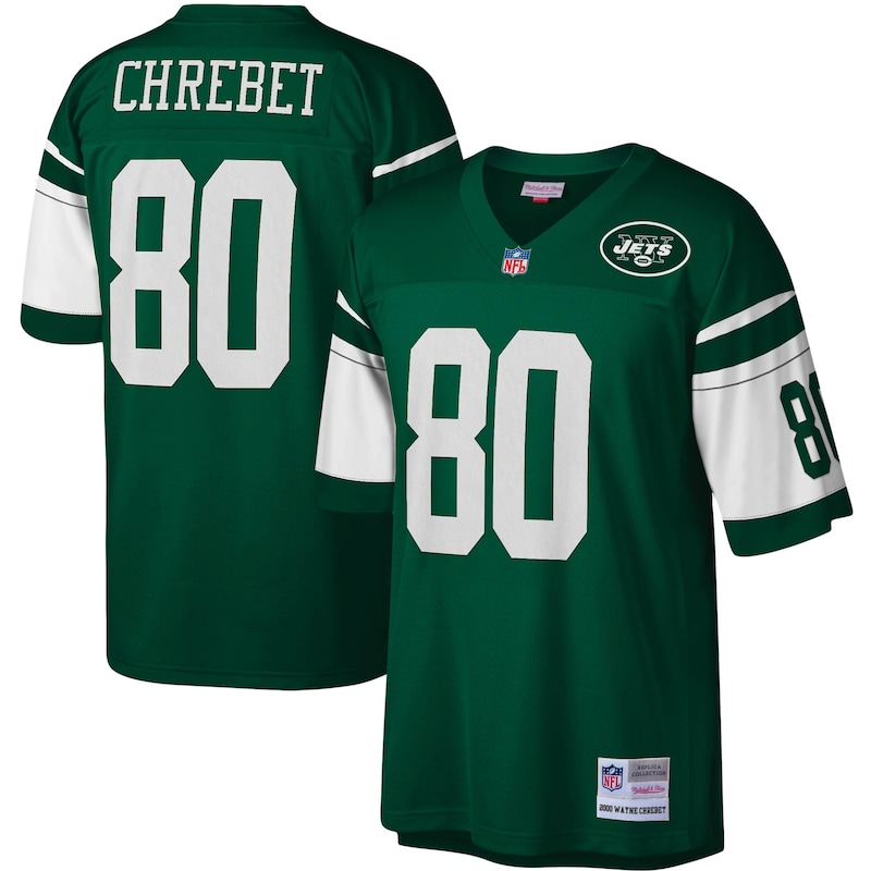 None Wayne Chrebet All-Pro NY Jets Durable Jersey Football Apparel