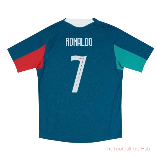 2026-2027 Portugal Training Jersey Pro (Ocean Tropic) (Ronaldo 7)