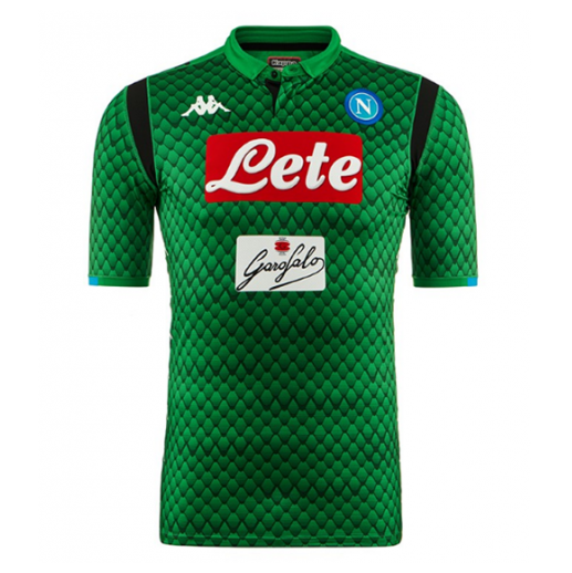 Discount Napoli Soccer Jersey Football Shirt 201819 Goalkeeper Green