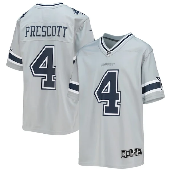 Game-Day DAL Cowboys Game Jersey - Silver | NFL Fan Apparel | NFL Foot
