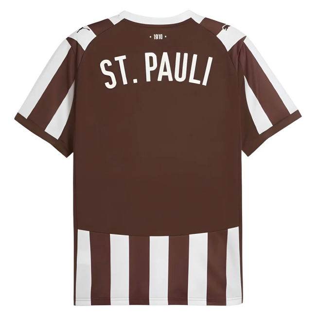 St Pauli 2025-2026 Home Jersey - Adult