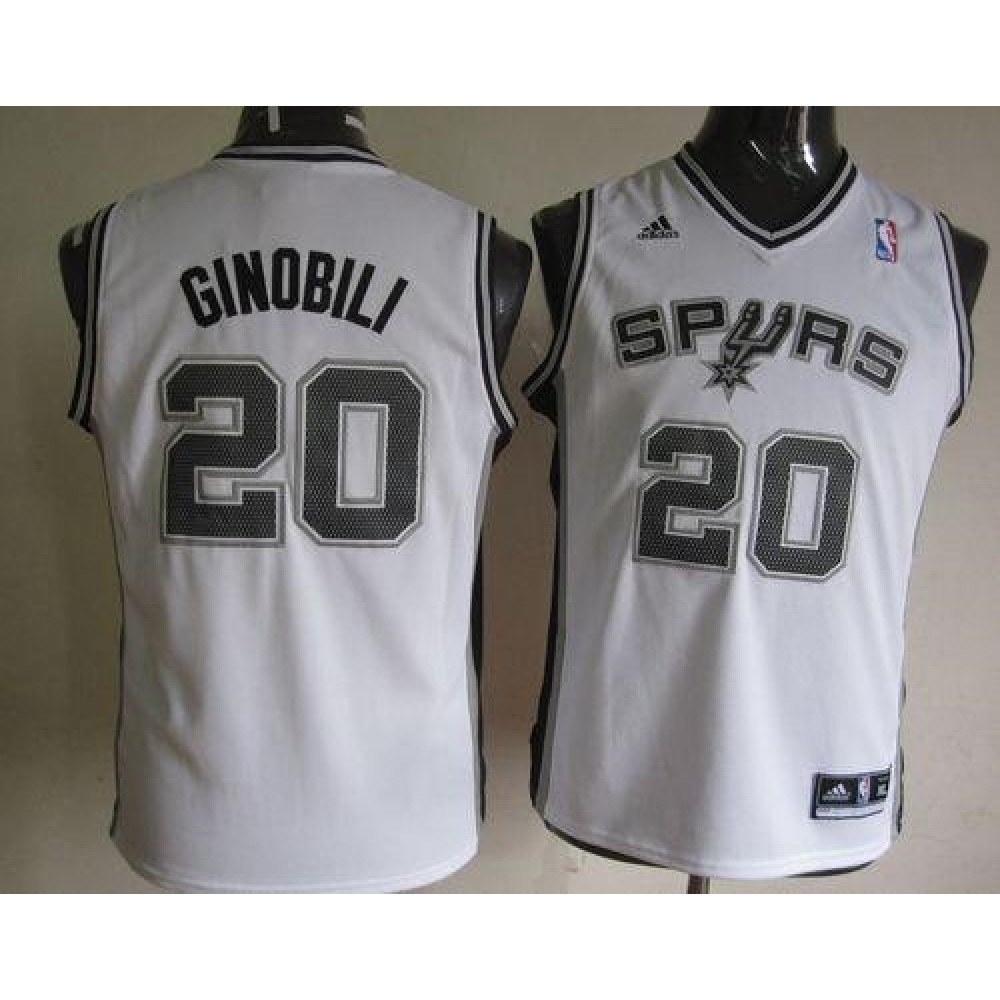 Collector's Item Men's San Antonio Spurs #20 Manu White Basketball Jersey