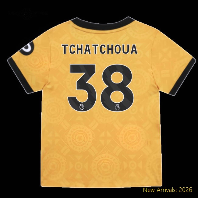 Comfortable Football Team Kids Jersey Tchatchoua 2025-2026 Aeroready