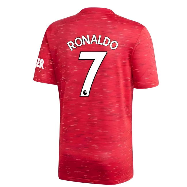 Premium 2020-2021 Man Utd Home With Vintage Design - Easy Care