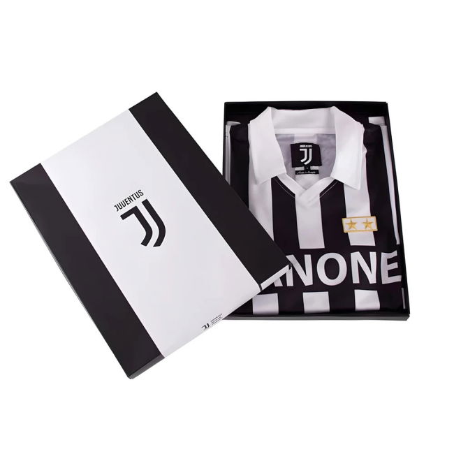 Authentic Design Juve Coppa Uefa Retro Football Shirt Zidane #10 L...