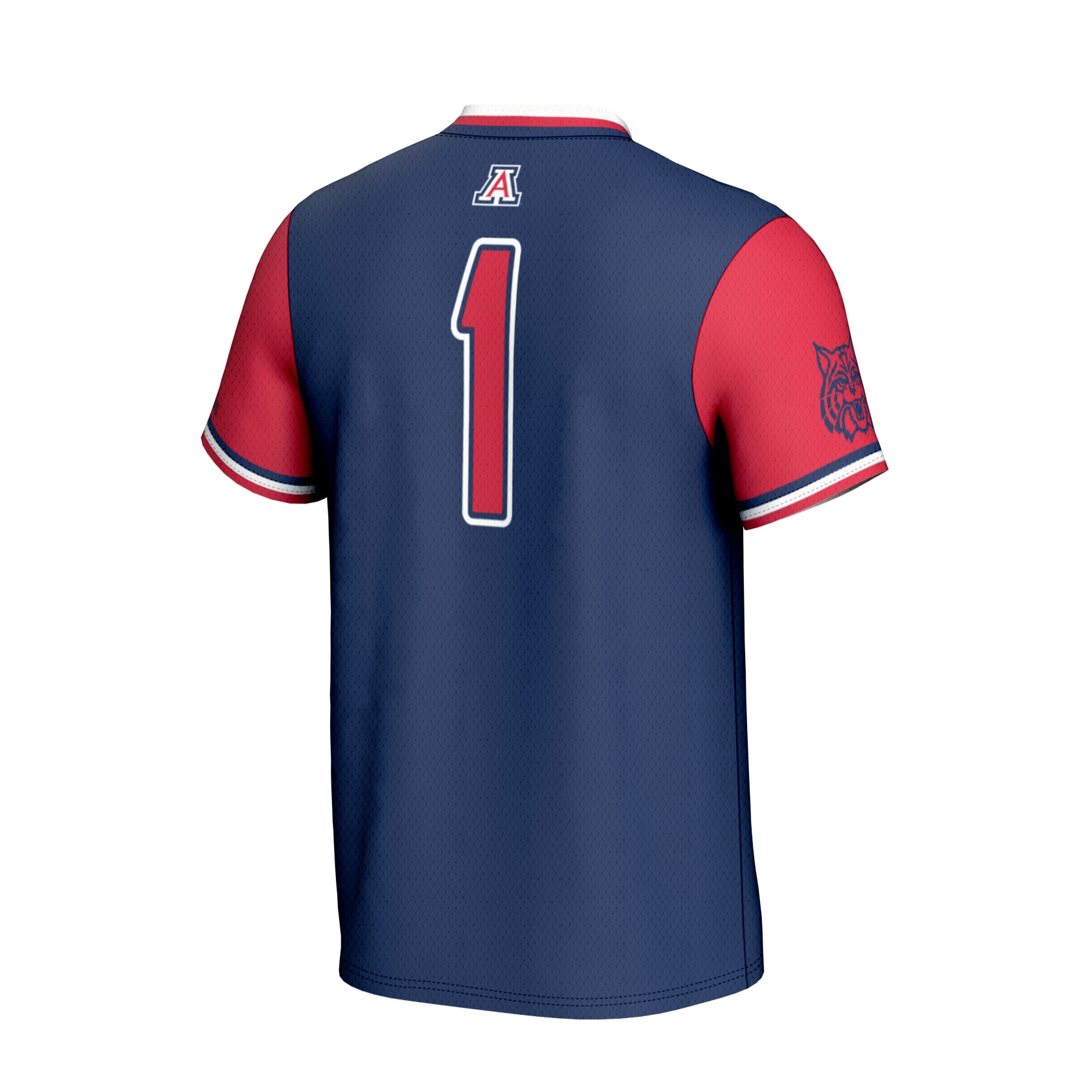 [NJP] Arizona Wildcats GameDay Greats Unisex Lightweight Softball Fashion Jersey - Navy