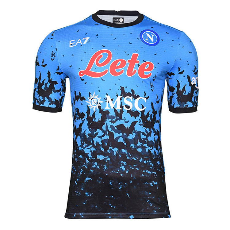 Quick Dry Napoli Soccer Shirt 2223 Halloween Football Shirt