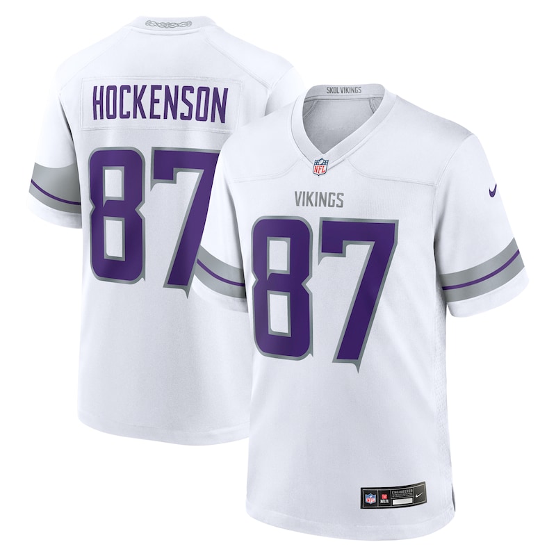 None T.J. Hockenson MVP Candidate MIN Vikings Genuine Jersey
