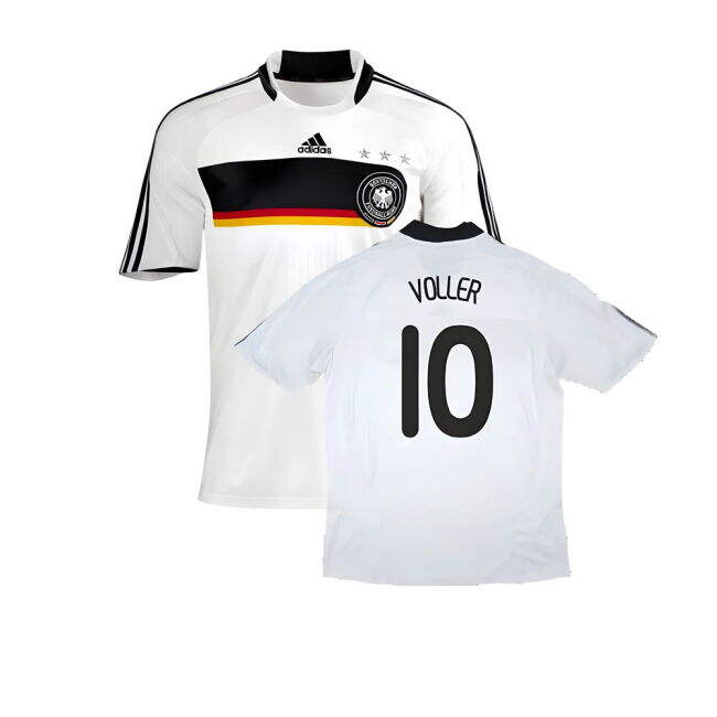 Sweet Germany 2008-09 Home Shirt ((Good) S) (VOLLER 10) Spiritual