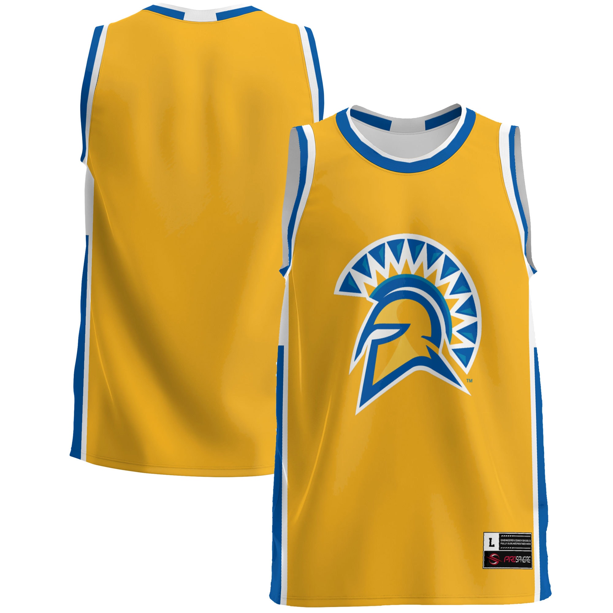 [NJP] Youth San Jose State Spartans GameDay Greats Lightweight Basketball Jersey - Blue