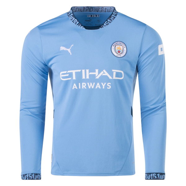 Manchester City Blue) 2024-2025 UCL Home Jersey – Authentic Shirt