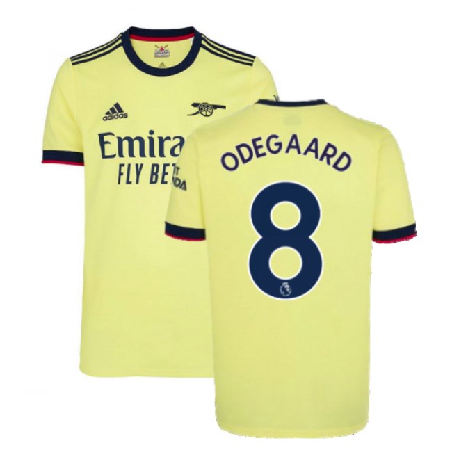 Premium Quality Intense Arsenal Odegaard #8 New Release Jersey