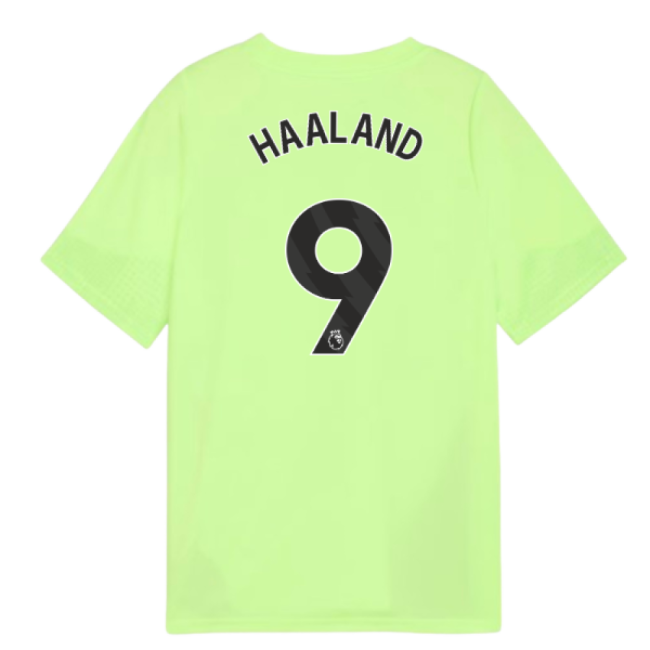Man City Training Jersey 2025-20 Haaland 9 L M S Kids