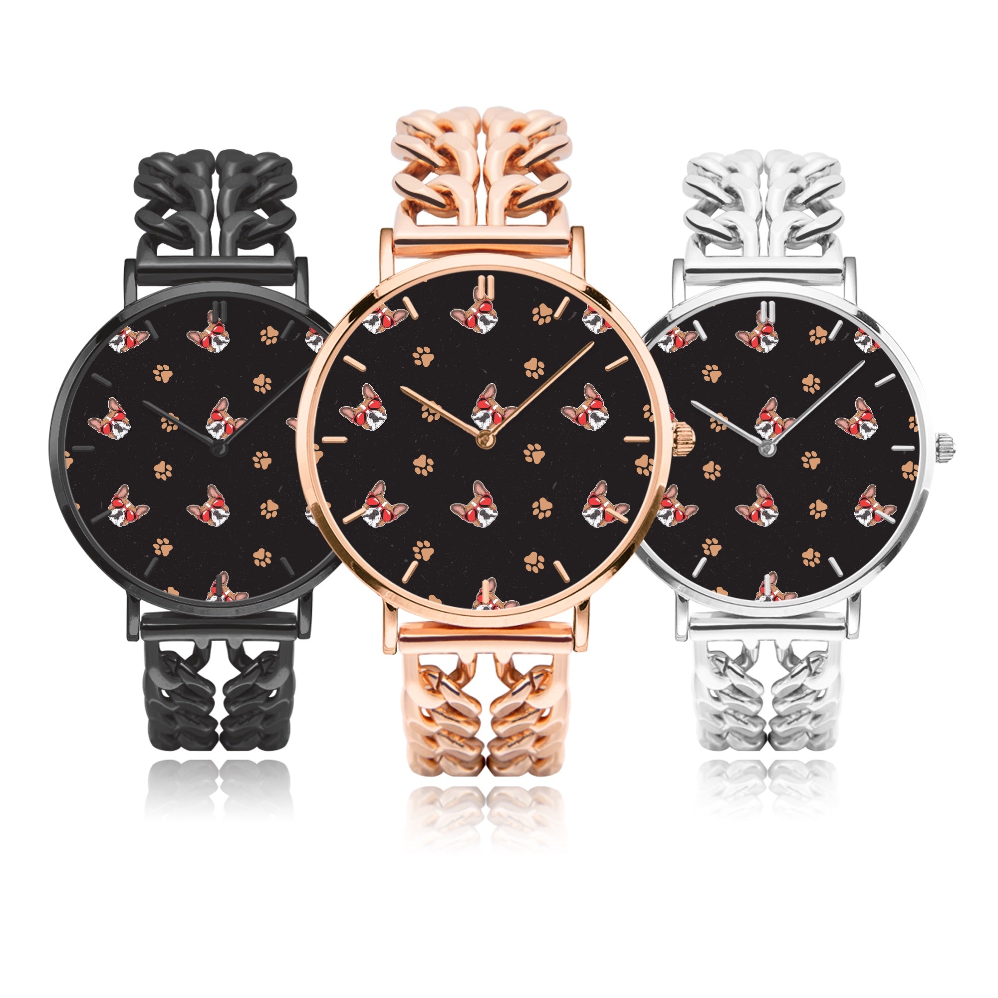 Comfortable Sophie - Chic Hollow Strap Watch For Frenchie Lovers for ...