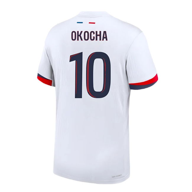 2024-2025 PSG Away Authentic Dri-ADV Shirt (Okocha 10)