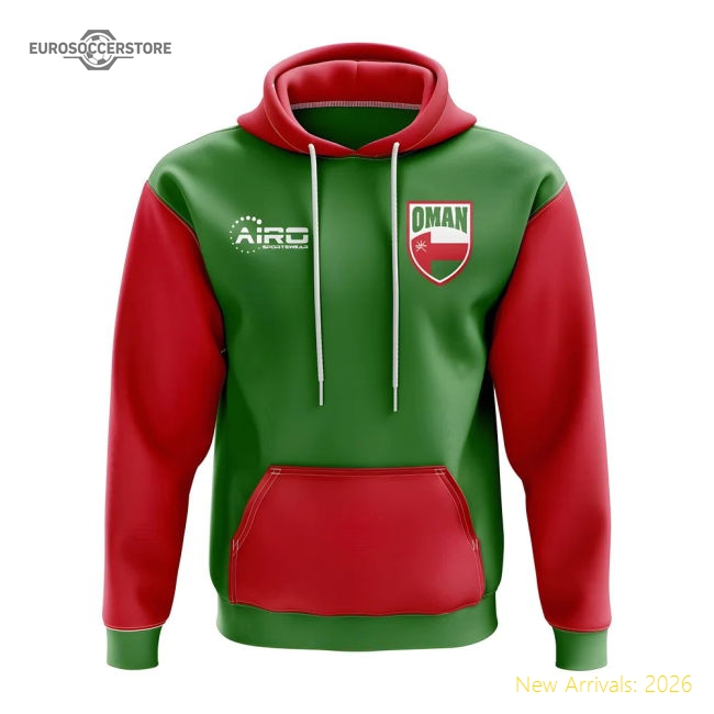 Oman Concept Country Football Hoody (green) - Budget-friendly