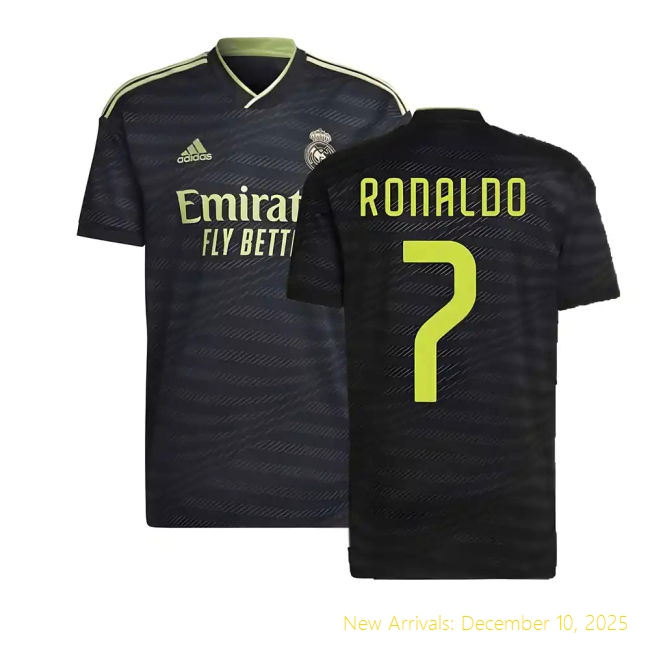 Real Madrid Third - Featuring Ronaldo - Football Shirt - Atletico