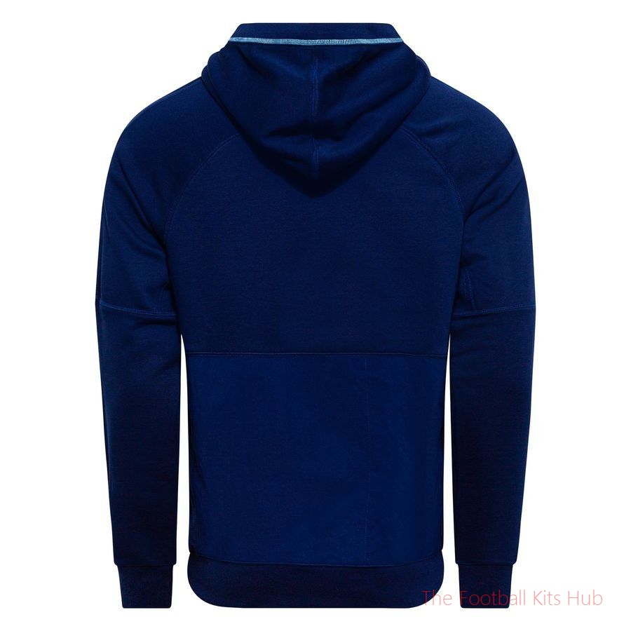 England Hoodie Fleece Travel - Blue Void/Blue Fury