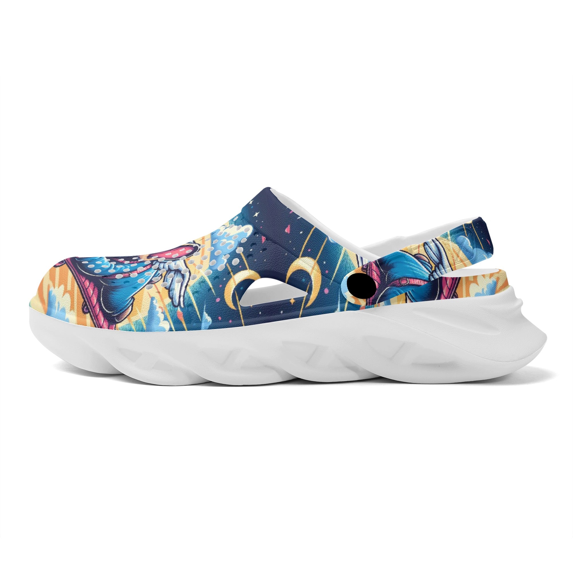 French Bulldog Lexi - Warm Summer Hollow Out Clogs Summer Wear