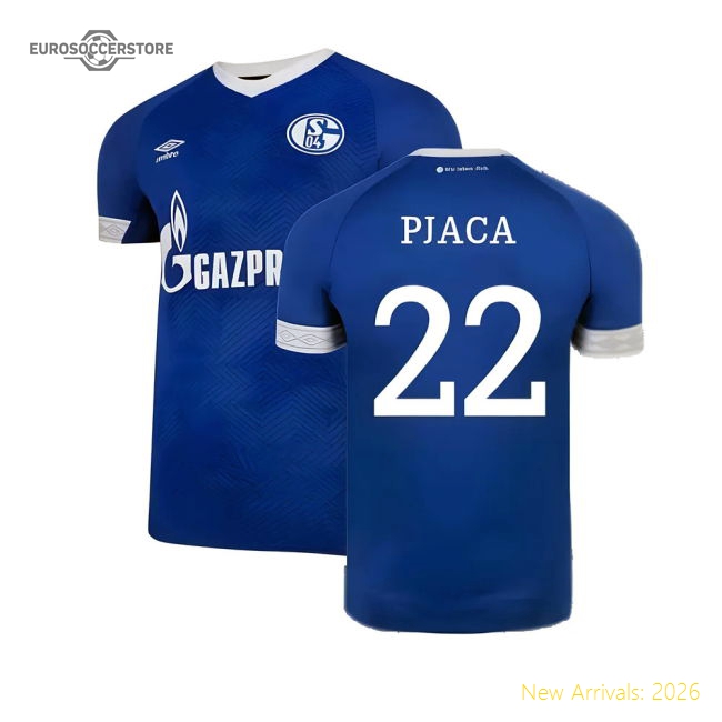Top-Quality Schalke 2018-19 Home Shirt ((Mint) Xxl) (Pjaca 22)