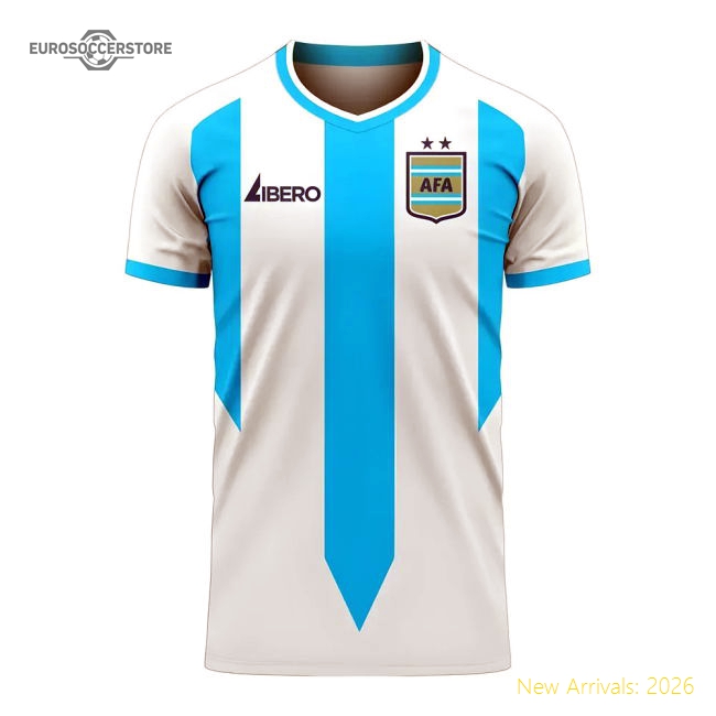 Argentina Concept 20252026 Home Kit  Top Classic Climalite