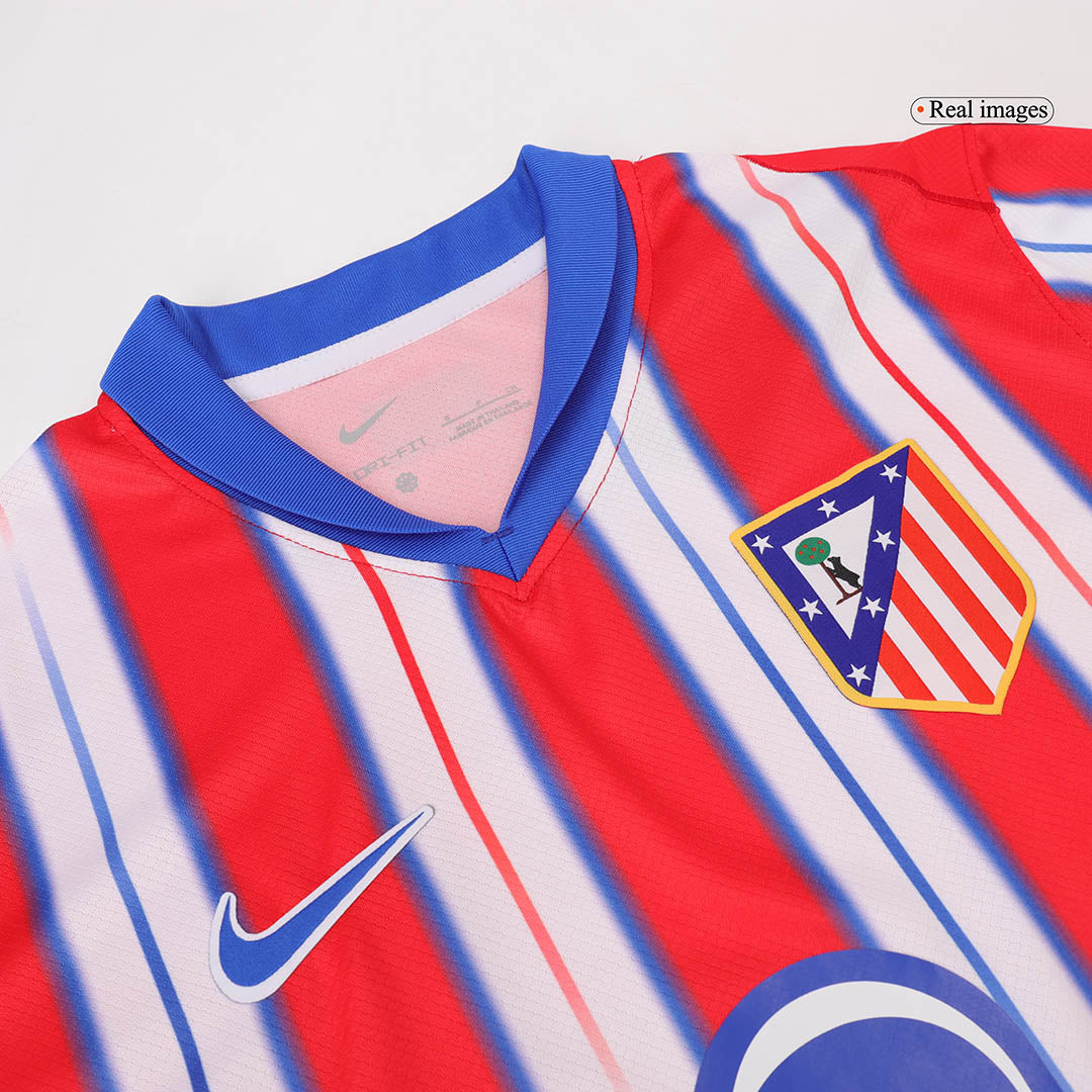Atletico Madrid Home  Soccer Jersey 2024/25 Authentic Kit