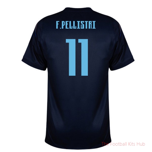 Football Team Uruguay 2026-2027 Away Shirt (F.Pellistri 11)