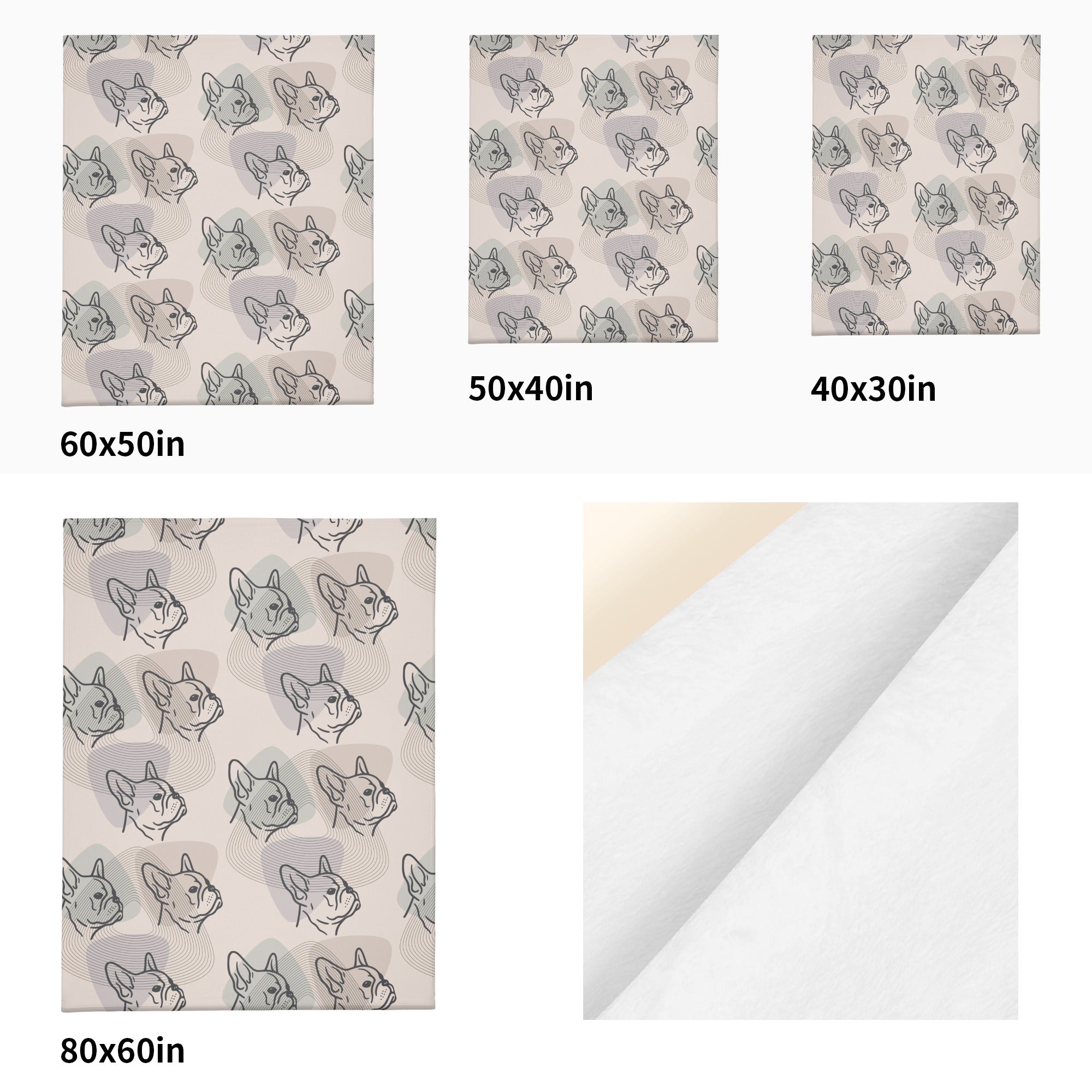 French Bulldog Zoe Blanket Cute Frenchie Essential