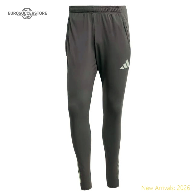 Top-Quality 2025-2026 Real Madrid Training Pants (Utility Grey)