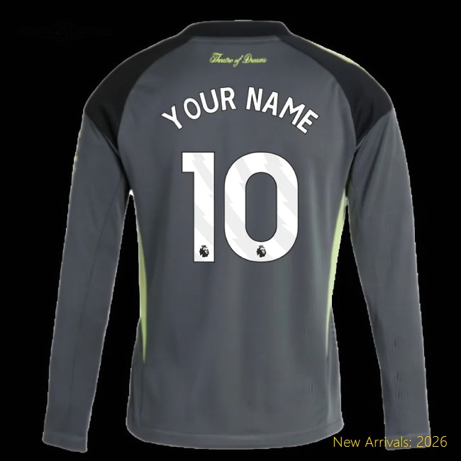 2025-2026 Man Utd Kids Durable Jersey Performance Fabric