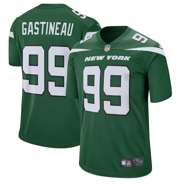 None Mark Gastineau Game Jersey - Green | NFL Player Jersey | NFL Foot