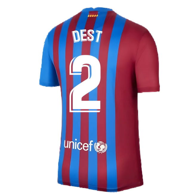 Barcelona (barca) 2021-2022 Home Kit - Authentic Fan Edition