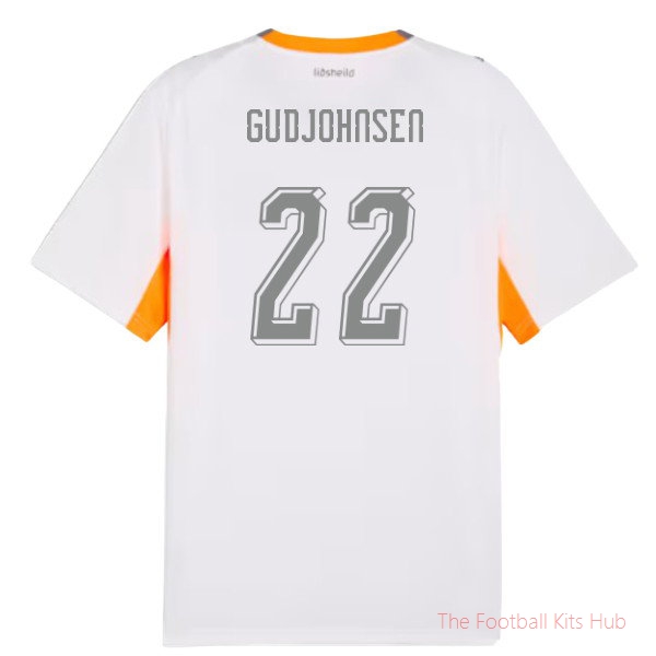 2026-2027 Iceland Away Shirt (Gudjohnsen 22)