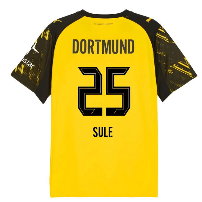 2025-2026 BVB Stylish Jersey (Yellow) Quick Dry UV Protection