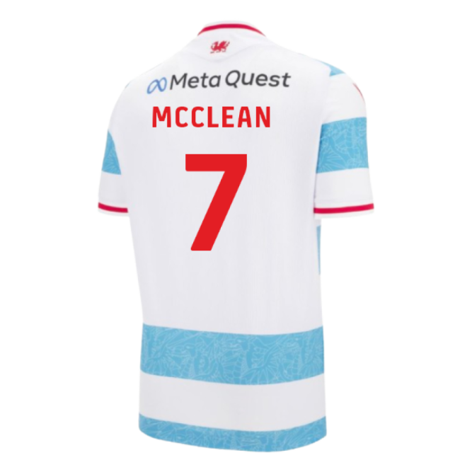 2025-2026 Wrexham Third Shirt Mcclean 7 Player Replica Fan Edition