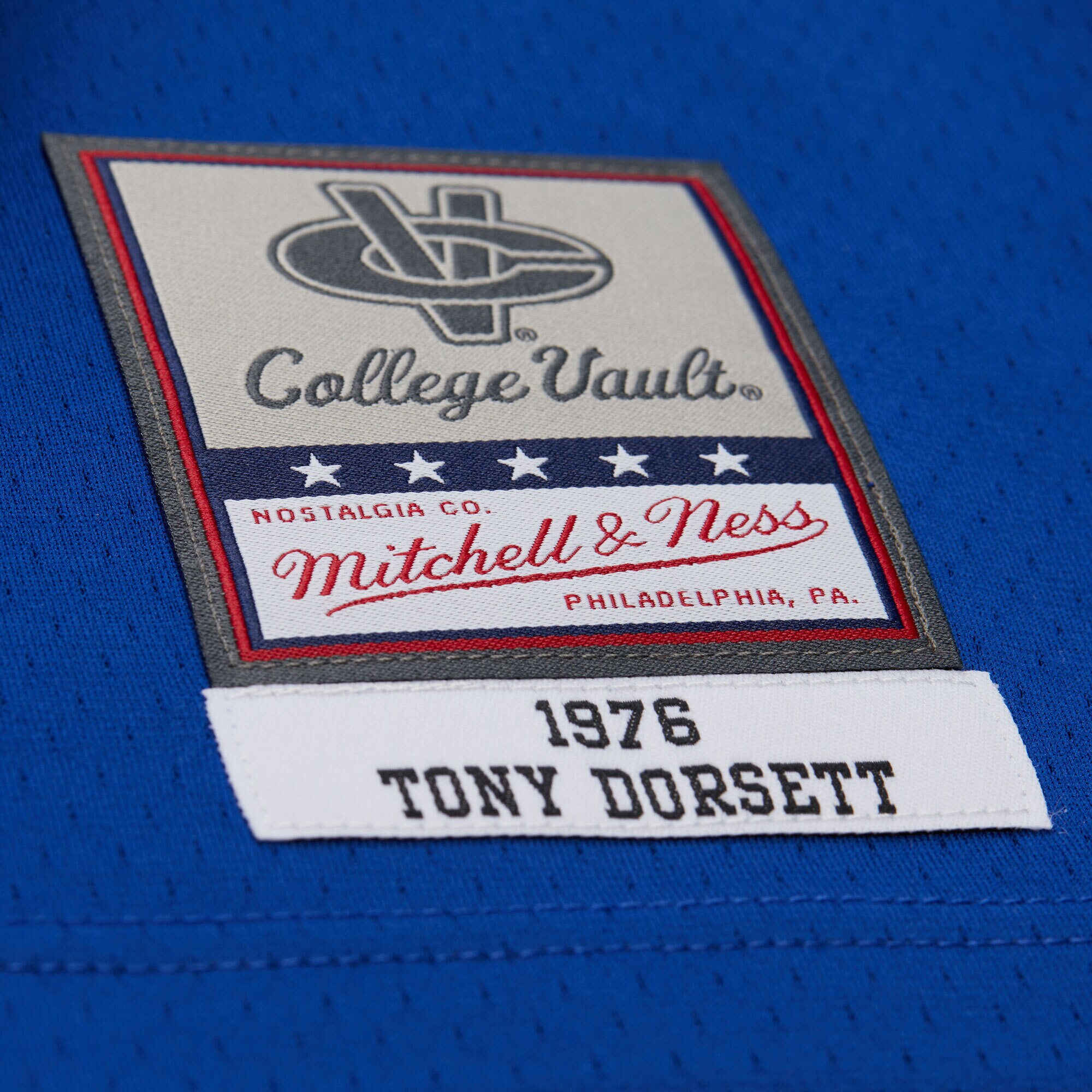 [NJP] Tony Dorsett Pitt Panthers 1976 College Vault Legacy Jersey - Royal