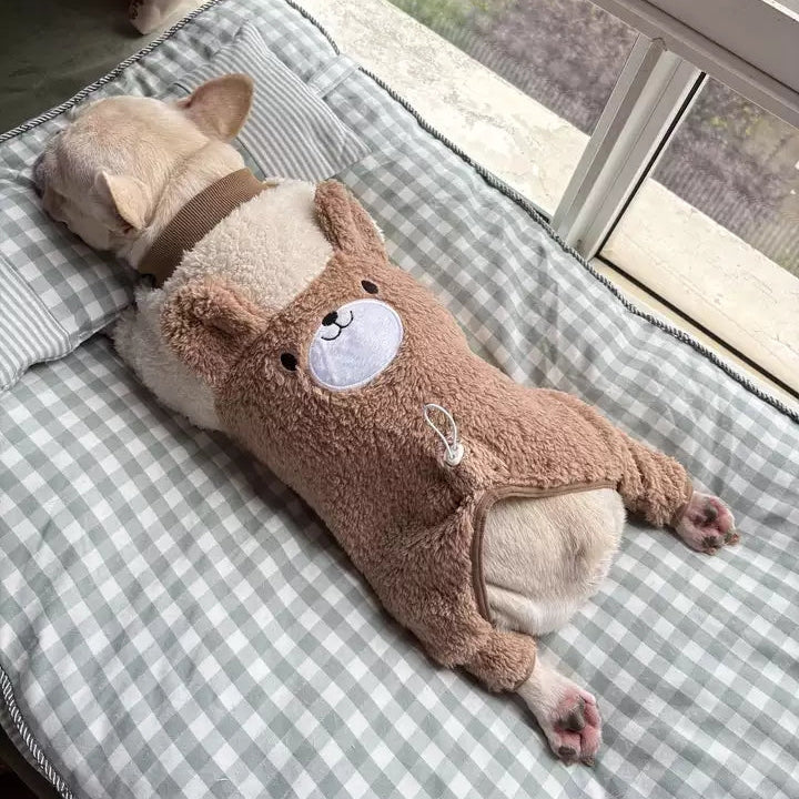 French Bulldog Coat – Plush Cotton-padded Coat For Dogs Indoor Use