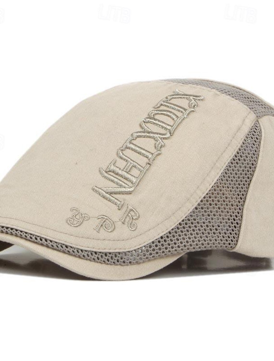 Men's Flat Cap Ascot Hat Newsboy Black khaki Polyester Embroidery