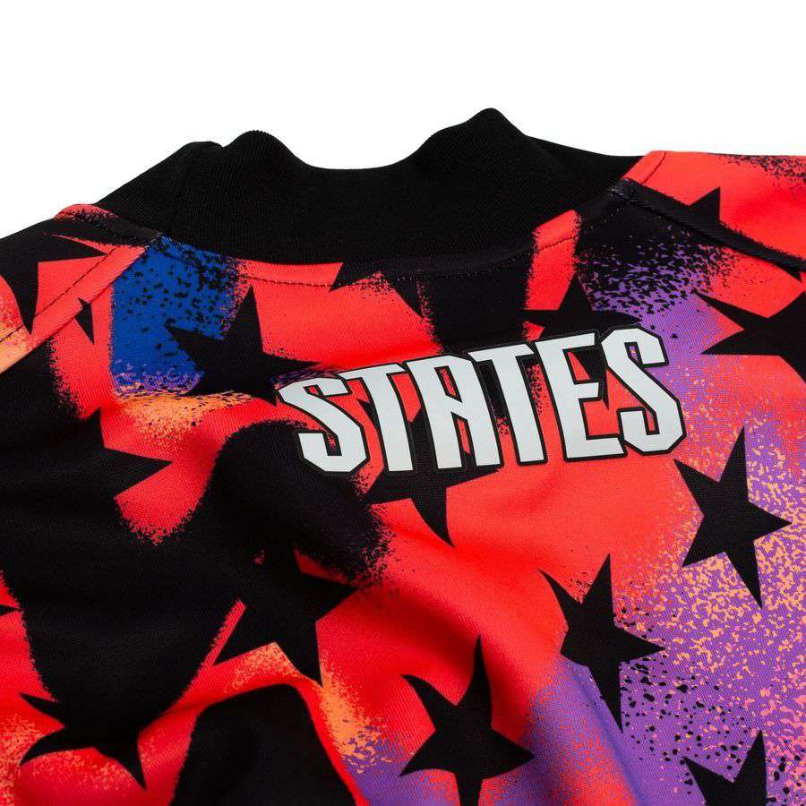 USA Goalkeeper Shirt Hollywood Goalkeepers - Bright Crimson/Black
