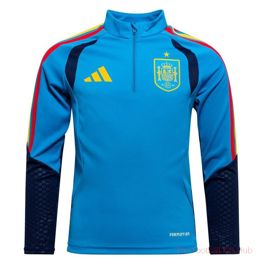 Spain Training Shirt Tiro 26 World Cup 2026 - Bold Aqua Kids