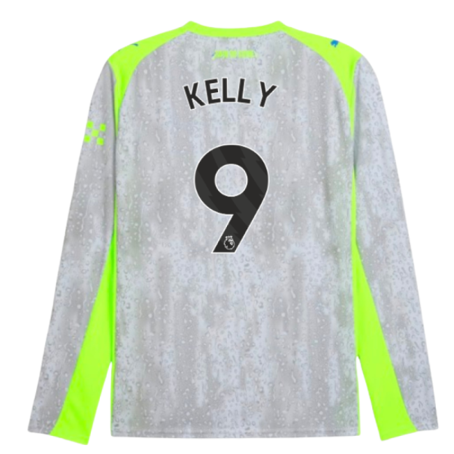 2025-2026 Man City Shirt (Kelly 9) (Kelly 9) | Comfortable