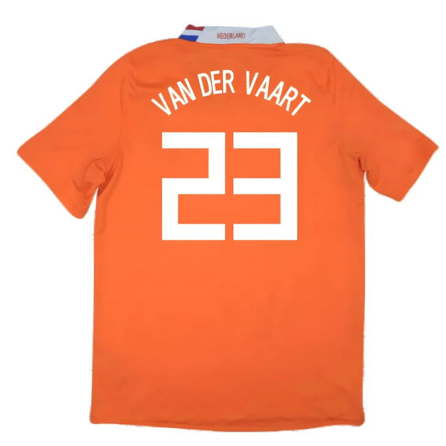 Holland 2008-10 Home Shirt ((Excellent) M) (Van Der Vaart 23)
