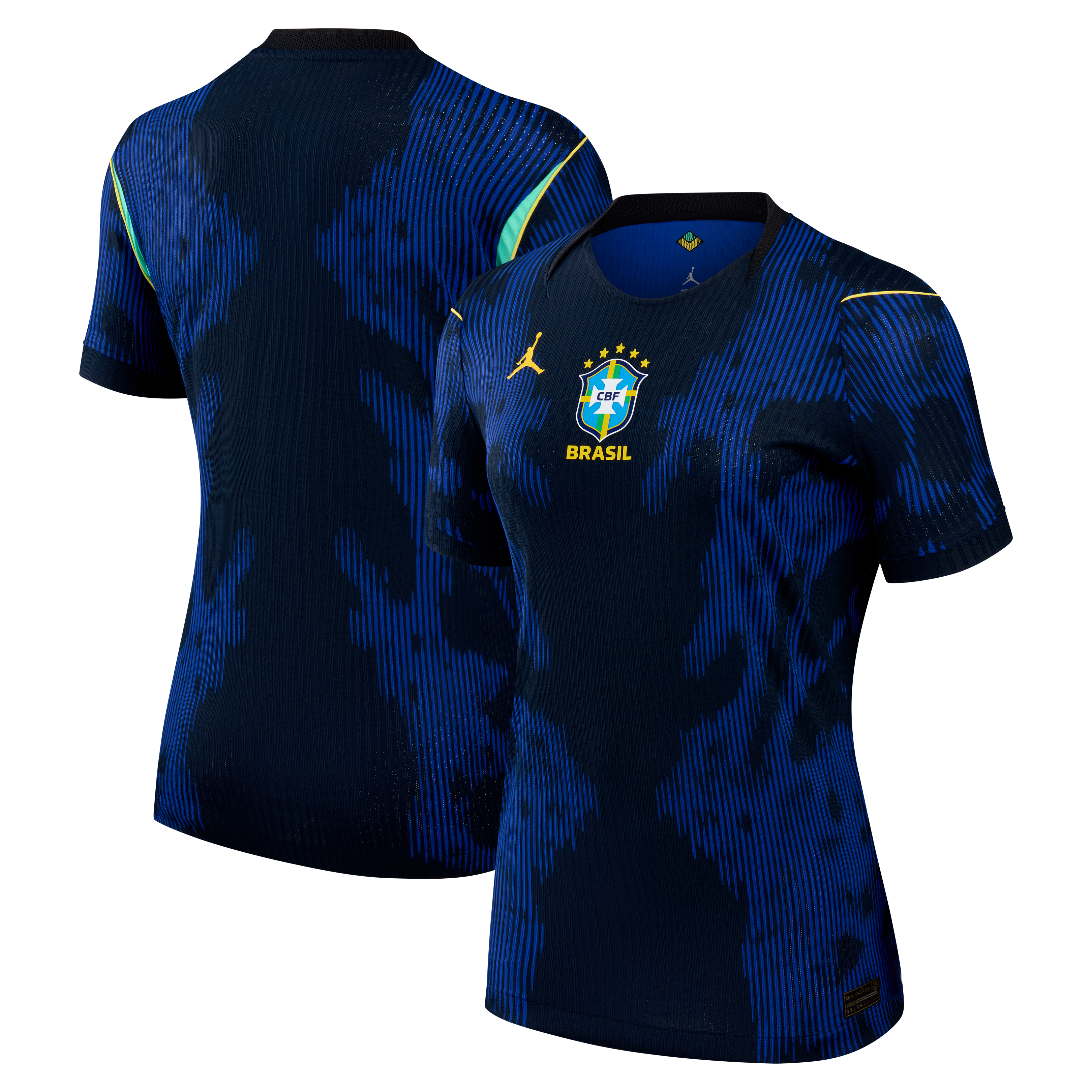 [SJH] Brazil National Team Women's 2026 Away Match Authentic Jersey - Blue